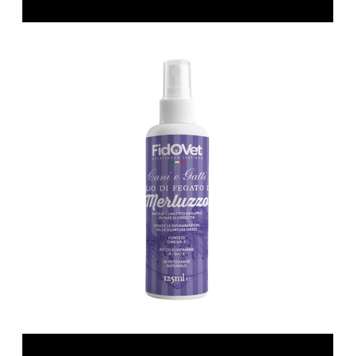 Olio di Fegato di Merluzzo Fidovet 125ml