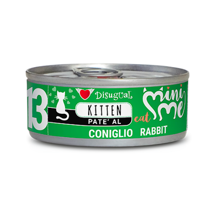 Mini Me Kitten Pat&egrave; Coniglio&nbsp;Disugual 85g