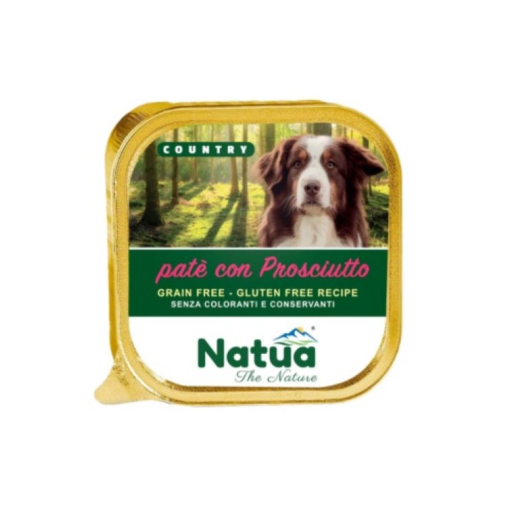 Pat&egrave; con Prosciutto Country Natua Dog 300g