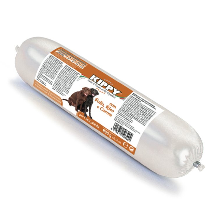 Kippy Pat&egrave; Salamotto con Pollo Riso e Carote 800g