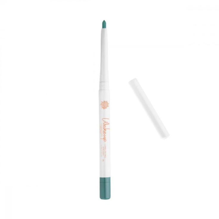 While Long Lasting Eyeliner Pen 169 Green Garden WeMakeUp 1 Matita