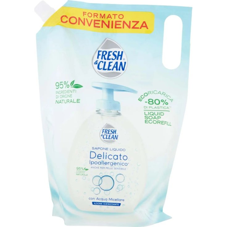 Sapone Delicato con Acqua Micellare Fresh&Clean 1000ml