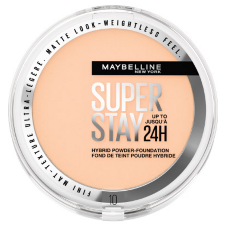 Superstay 24H Hybrid Powder Foundation 10&nbsp;Maybelline 1 Pezzo
