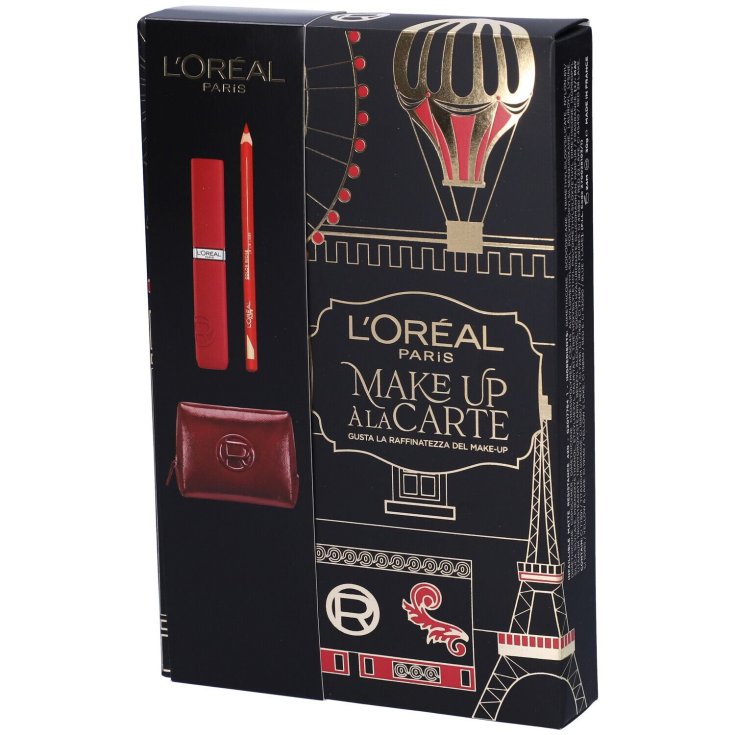 L&acute;Oreal Paris Set Make-Up &Agrave; La Carte Rossetto+Matita L'Or&eacute;al Paris 1 Set Regalo