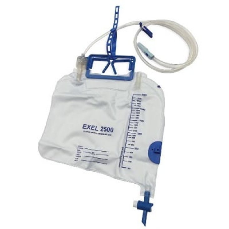 Sacca Urina Circuito Chiuso 2,5 L Tubo 110cm