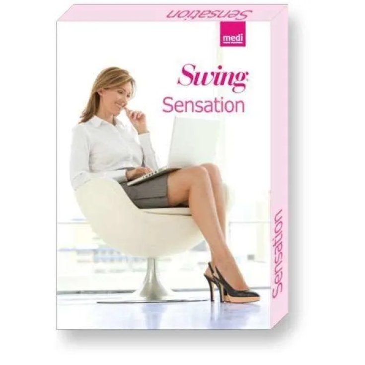 Collant 18mmHg Nero Tg.4&nbsp;Medi Swing Sensation 1450