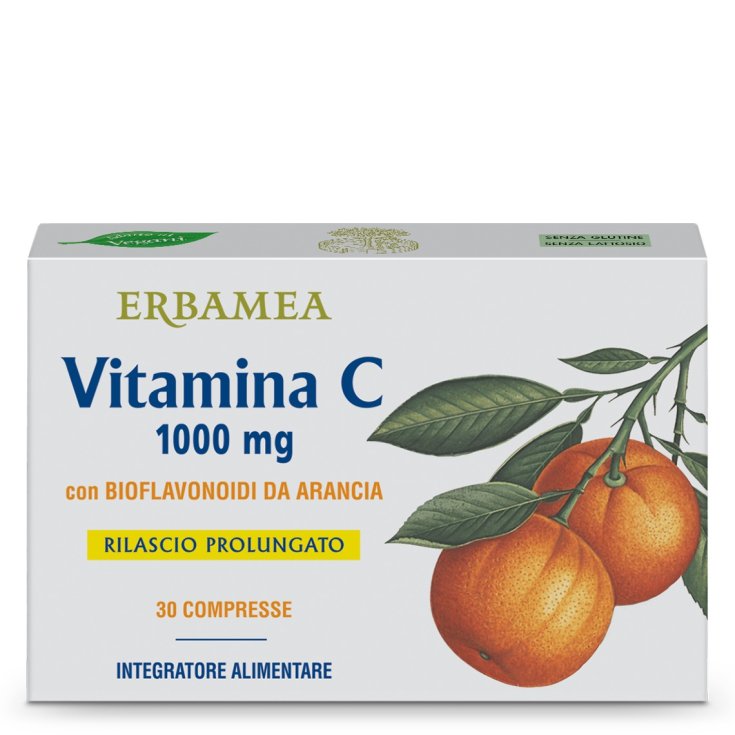 Vitamina C 1000mg Erbamea 30 Compresse