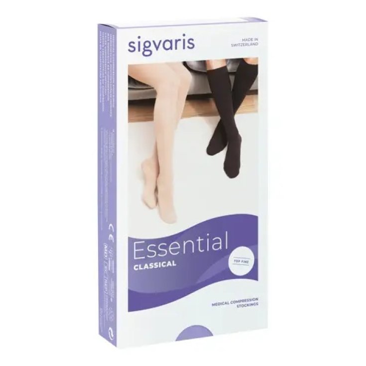 Collant C2 P.Aperta Natural Tg.M Corto Sigvaris Cotton