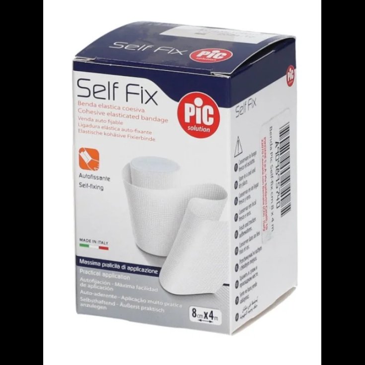 Self Fix Benda Elastica Autoadesiva PIC 8cmX4m