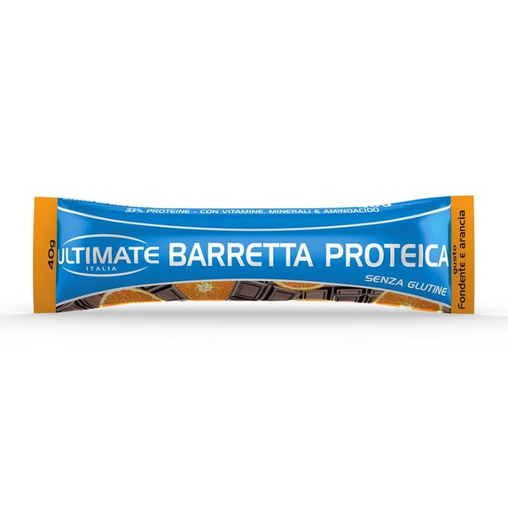 Barretta Proteica&nbsp;Fondente e Arancia ULTIMATE 40g