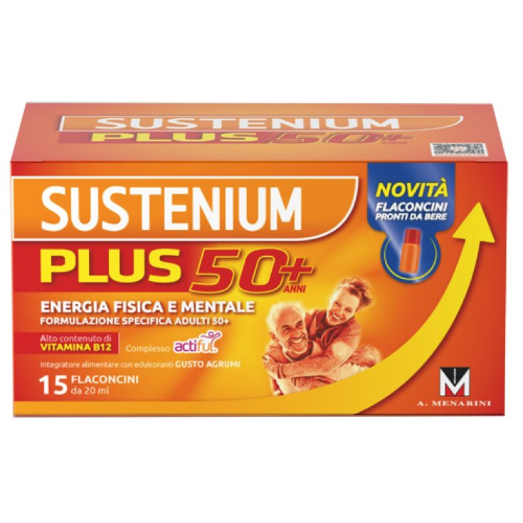 Sustenium Plus&nbsp;50+ 15 Flaconcini