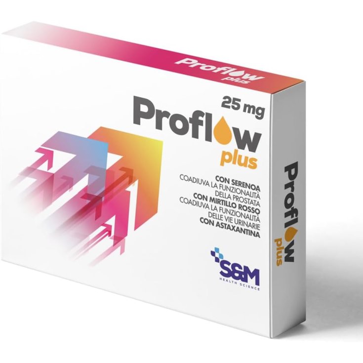 Proflow Plus 25mg S&M Health Science 30 Compresse