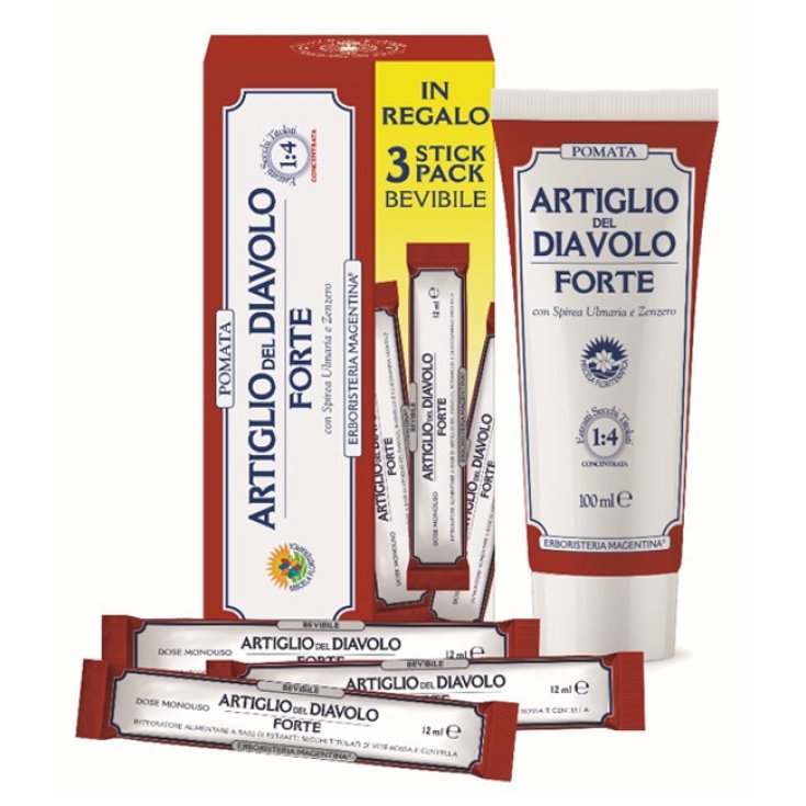 Kit Artiglio Del Diavolo Erboristeria Magentina 100ml+3x12ml