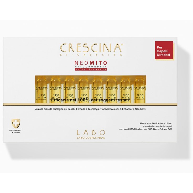 Crescina Ri-Crescita Neo-Mito 1300 Uomo 40 Fiale