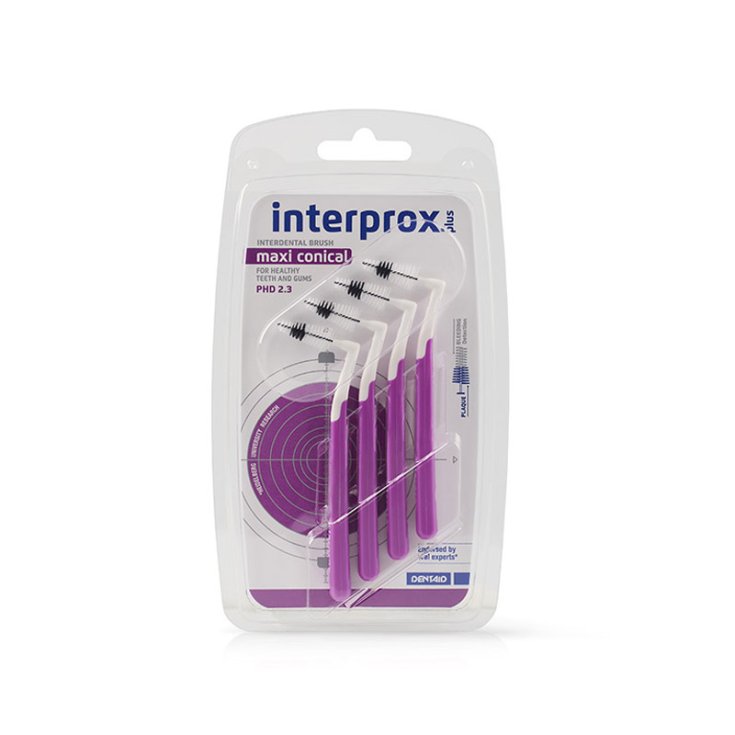 Interprox&reg; Plus Maxi Conical Dentaid 4 Pezzi