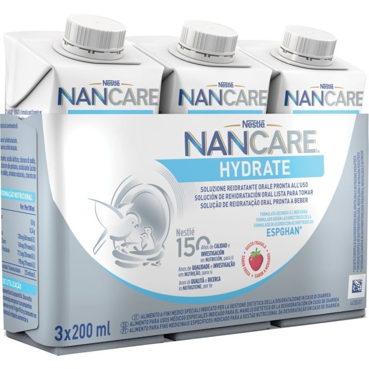 Nancare Hydrate Liquido Nestl&eacute; 3x200ml