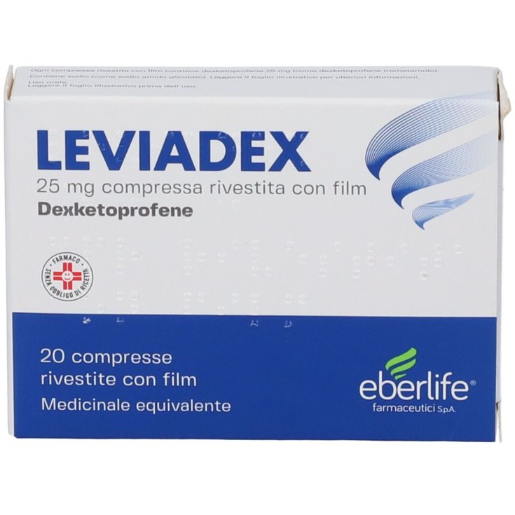 Leviadex 25mg Pharmacare 20 Compresse