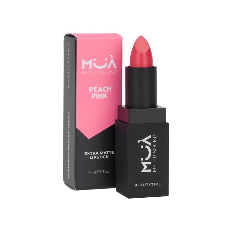 Muà My Lip Sound Peach Pink Beautytime 4,5g Muà My Lip Sound Peach Pink Beautytime 4,5g