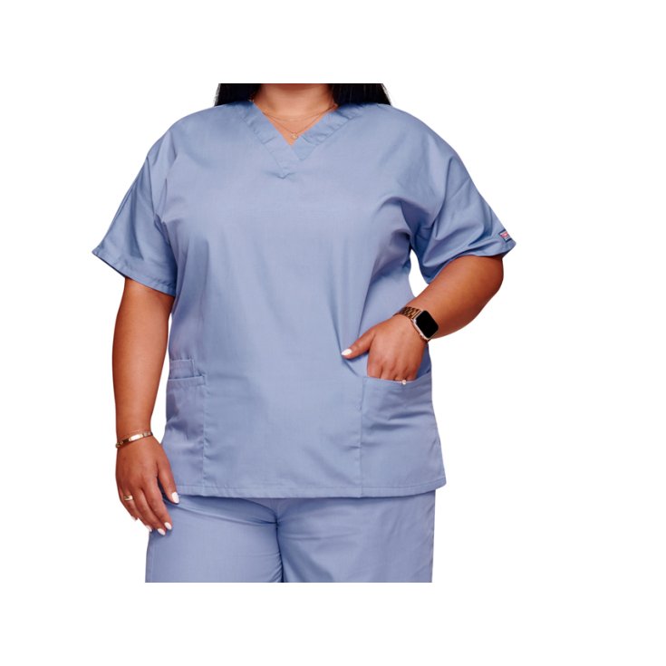 Casacca Scollo A V Cherokee Originals - Donna S - Celeste GIMA