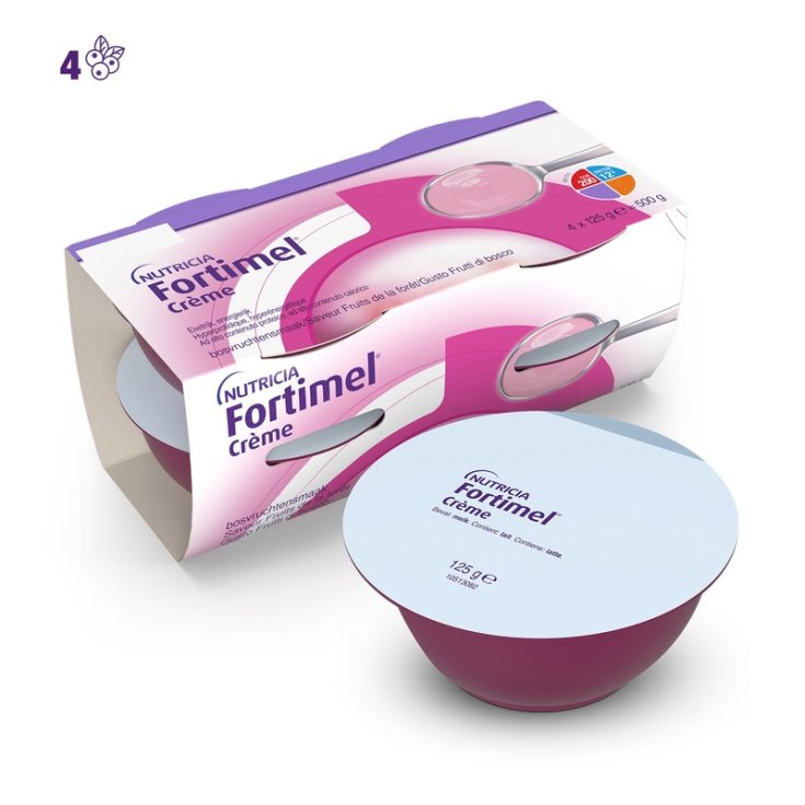 Fortimel Cr&egrave;me Frutti di Bosco Nutricia 4x125g