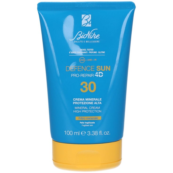 Defence Sun Spf30 Crema Minerale BioNike 100ml Defence Sun Spf30 Crema Minerale BioNike 100ml