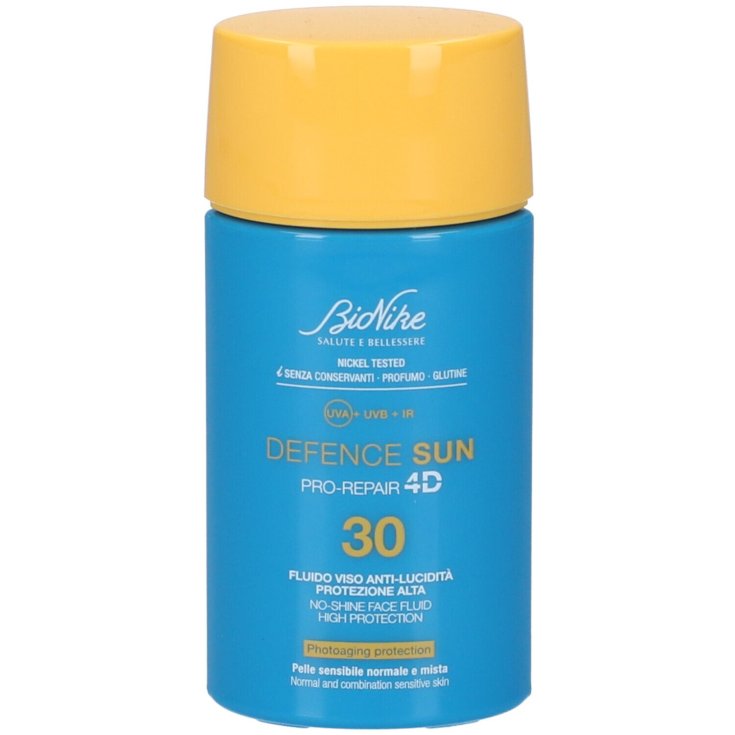 Defence Sun Spf 30 Fluido Viso Anti-Lucidità BioNike 50ml Defence Sun Spf 30 Fluido Viso Anti-Lucidità BioNike 50ml