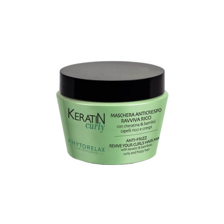 Keratin Curly Maschera Anticrespo Ravviva Ricci Phytorelax 250ml