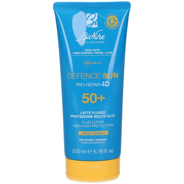 Defence Sun Spf50+ Latte Fluido BioNike 200ml Defence Sun Spf50+ Latte Fluido BioNike 200ml