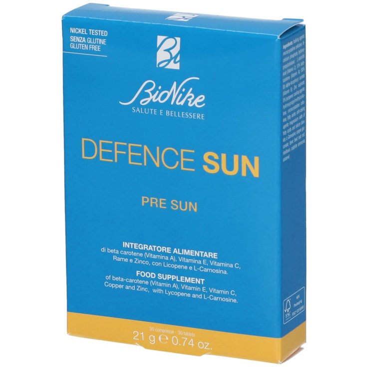 Defence Sun Pre Sun BioNike 30 Compresse Defence Sun Pre Sun BioNike 30 Compresse
