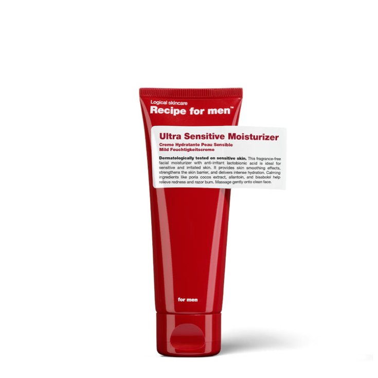 Ultra Sensitive Moisturizer Recipe For Men 75ml