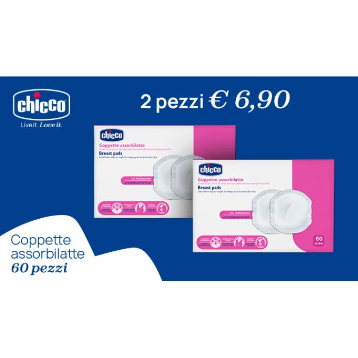 Coppette Assorbilatte 2x60 Promo Chicco&reg; Bundle
