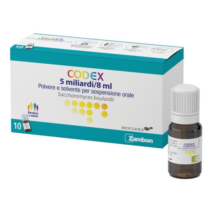 Codex 5 Miliardi/8ml 10 Flaconcini