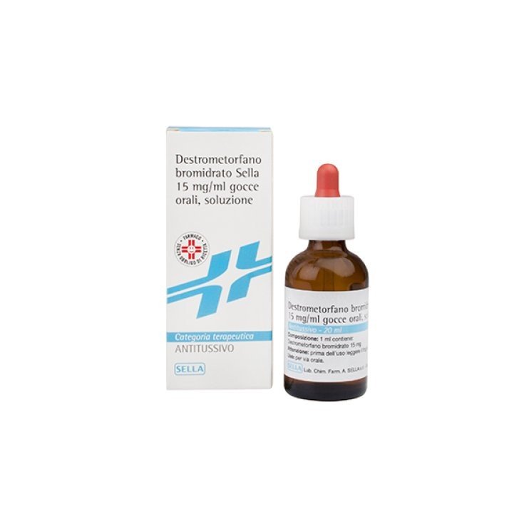 Destrometorfano Bromidrato Sella 15 Mg/Ml Gocce Orali 20ml