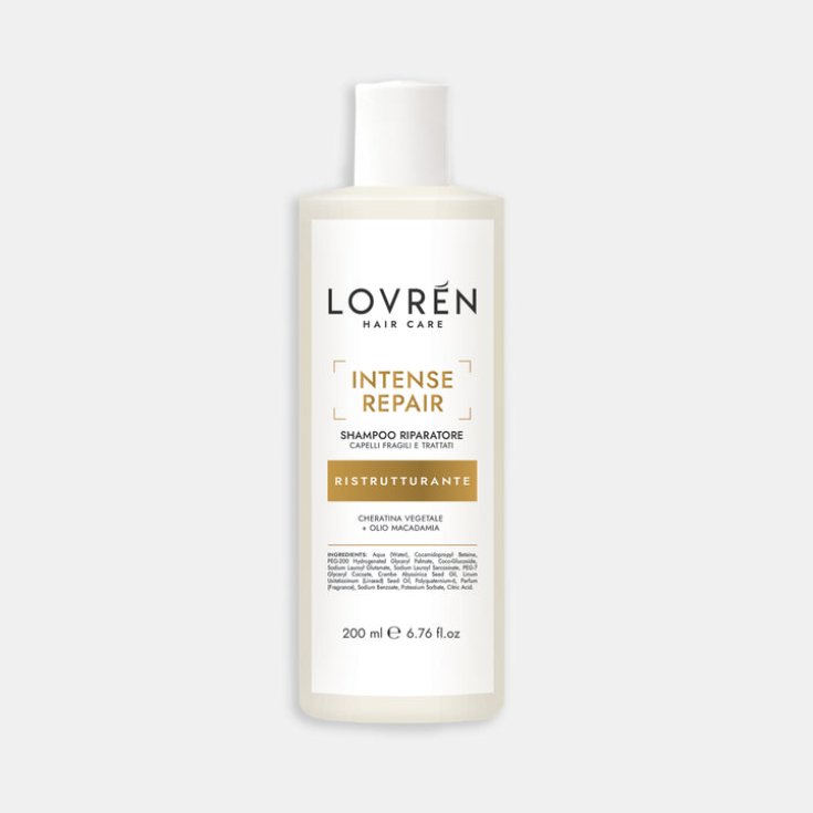 Intense Repair Shampoo Riparatore Lovrèn Hair Care 200ml Intense Repair Shampoo Riparatore Lovrèn Hair Care 200ml