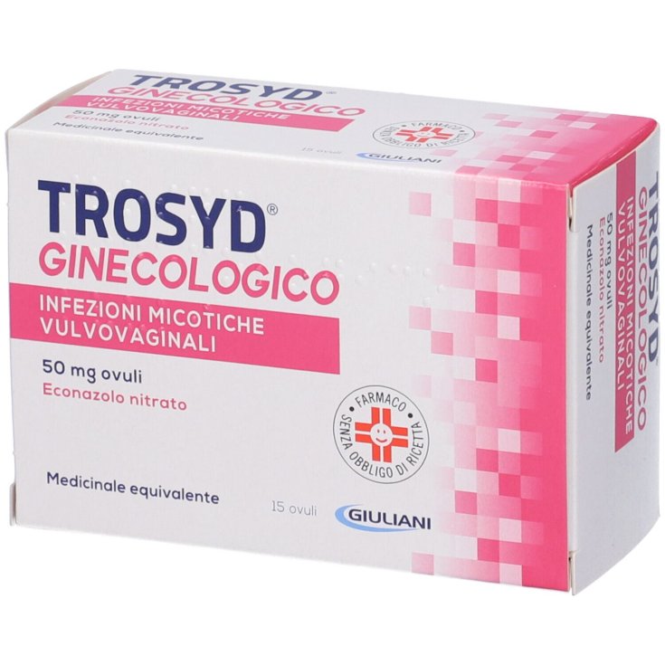 Trosyd Ginecologico 50mg Ovuli Vaginali 15 Pezzi