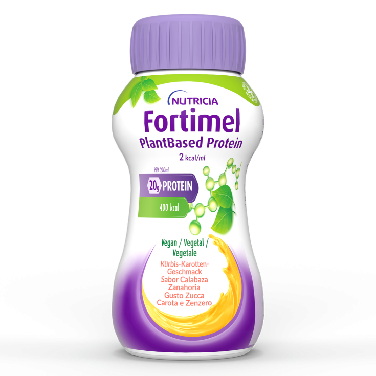 DANONE NUTRICIA Fortimel Plantbased Protein Zucca Carota