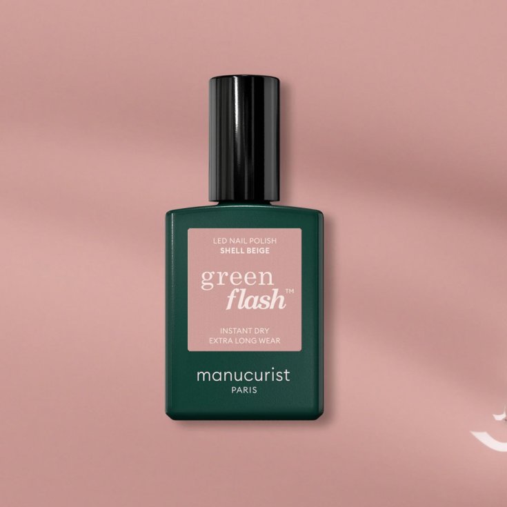 Green Flash&trade; Colore Shell Beige Manucurist 15ml