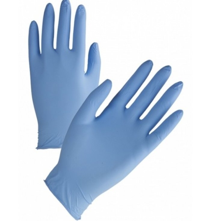 Nacatur Guanti Nitrile Monouso Senza Polvere XS, 100 pz