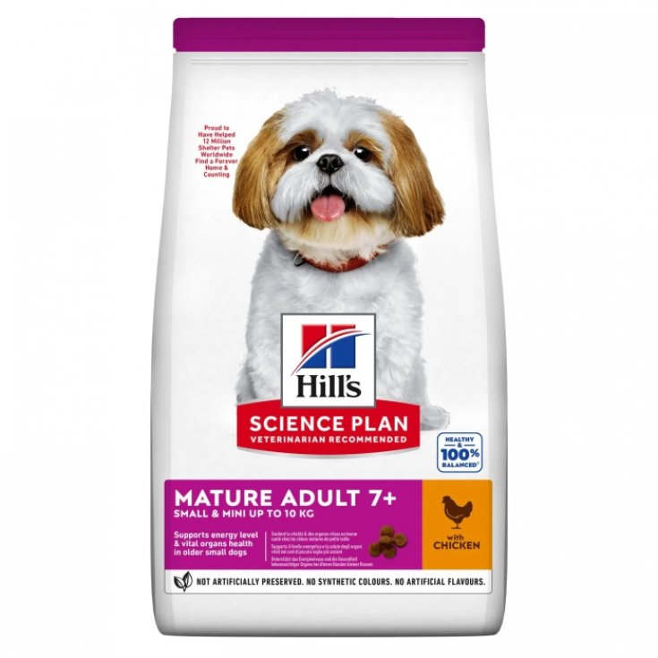 Hill's - Science Plan Canine Mature Adult 7+ Small & Mini al Pollo da 6 Kg
