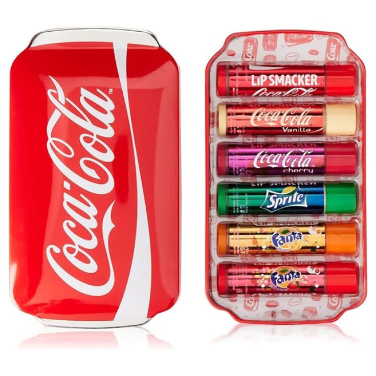 LIP SMACKER Coca-cola Collection, Set Di 6 Burrocacao