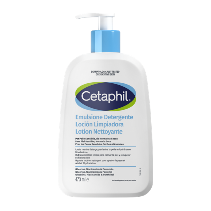 Cetaphil Emulsione Detergente 473 ml Pelli Sensibili