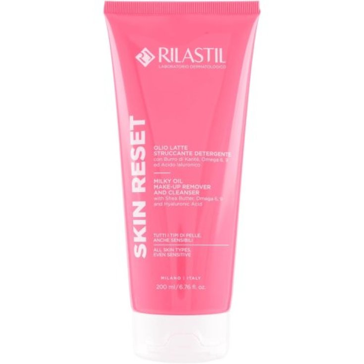 Rilastil Skin Reset Olio Detergente Struccante, 200 ml 