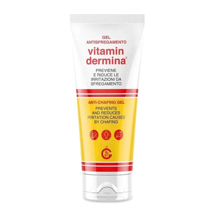 VitaminDermina Gel Anti-Sfregamento - Gel protettivo per prevenire le irritazioni cutanee, 100 ml