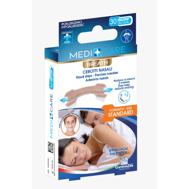 Cerotti Nasali Gammadis Medicare Standard 30pz