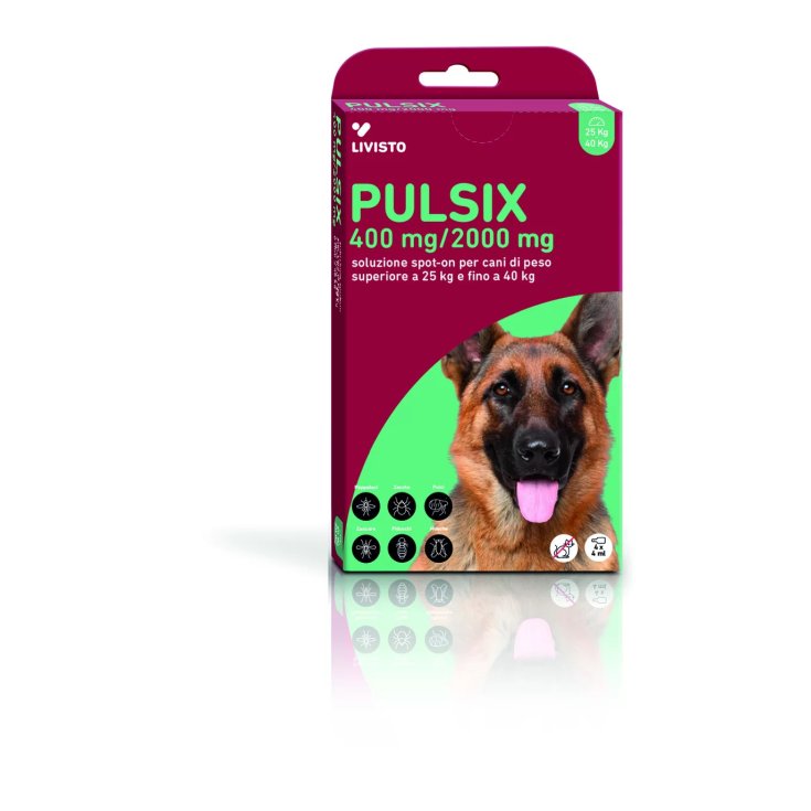 Pulsix 4 Pipette Spot-on Cani 25-40kg