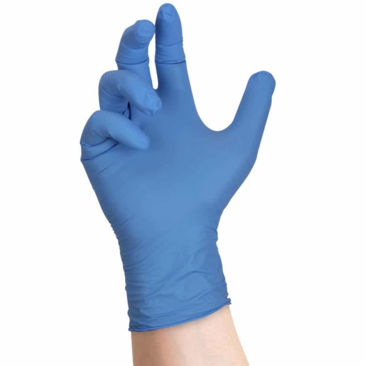 Nacatur Med Guanti Nitrile Senza Polvere XL, Monouso, 100 Pezzi