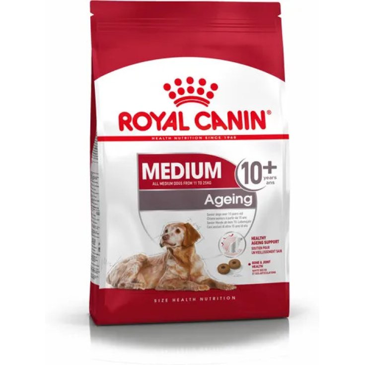 Royal Canin Medium Ageing 10+ Cibo secco per cani anziani taglia media, 3kg