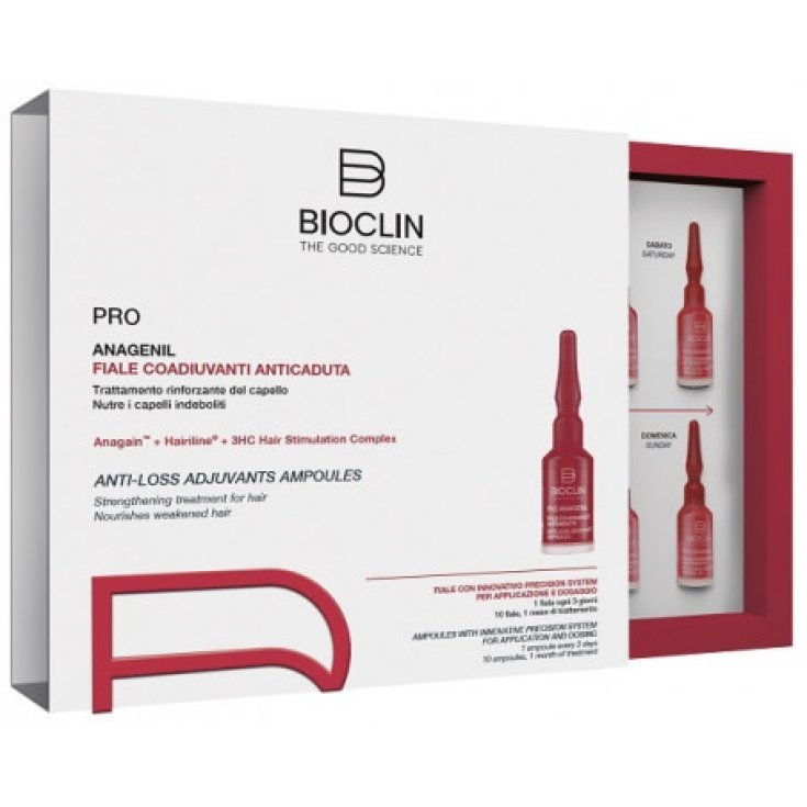 Bioclin Pro Anagenil Fiale Anticaduta Capelli - 10x4ml