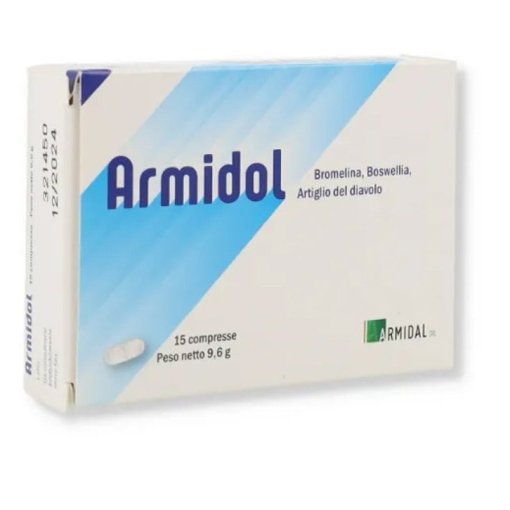Armidal Armiflog Integratore Alimentare con Vitamina C, Zinco e Bromelina - 14 Bustine