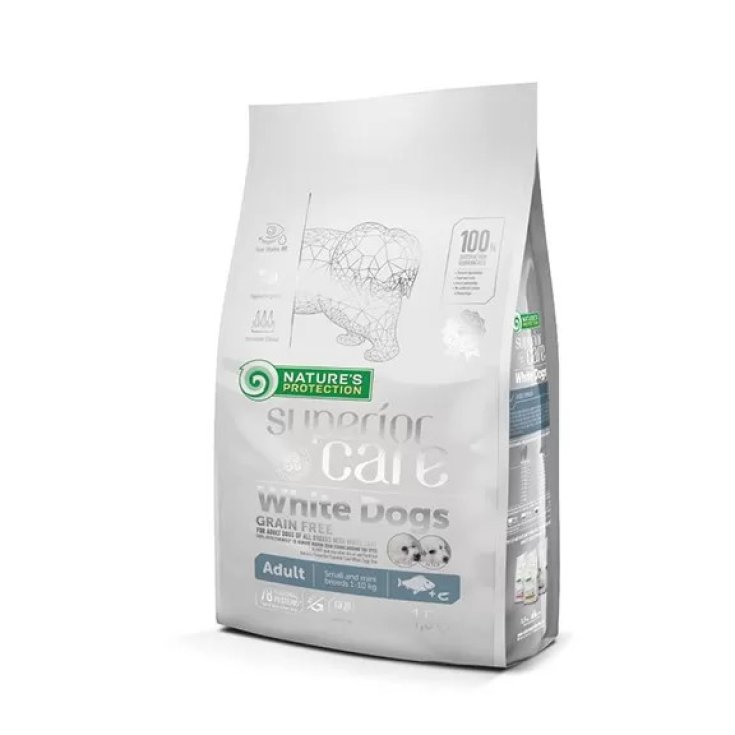 Nature's Protection Superior Care Dog White Fish Adult Small 10kg